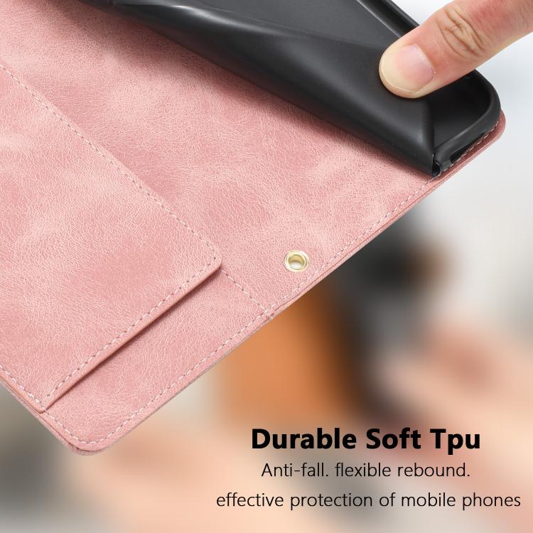 Tulips Embossed Leather Phone Case with Lanyard, For Samsung Galaxy S25 Edge 5G, For Samsung Galaxy S25 5G, For Samsung Galaxy S25+ 5G, For Samsung Galaxy S25 Ultra 5G