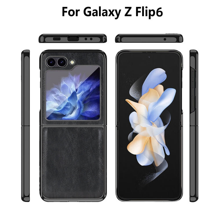 VIETAO Crazy Horse Texture PU Phone Case, For Samsung Galaxy Z Flip6 / Flip7 FE, For Samsung Galaxy Z Fold6, For Samsung Galaxy Z Fold5, For Samsung Galaxy Z Flip5