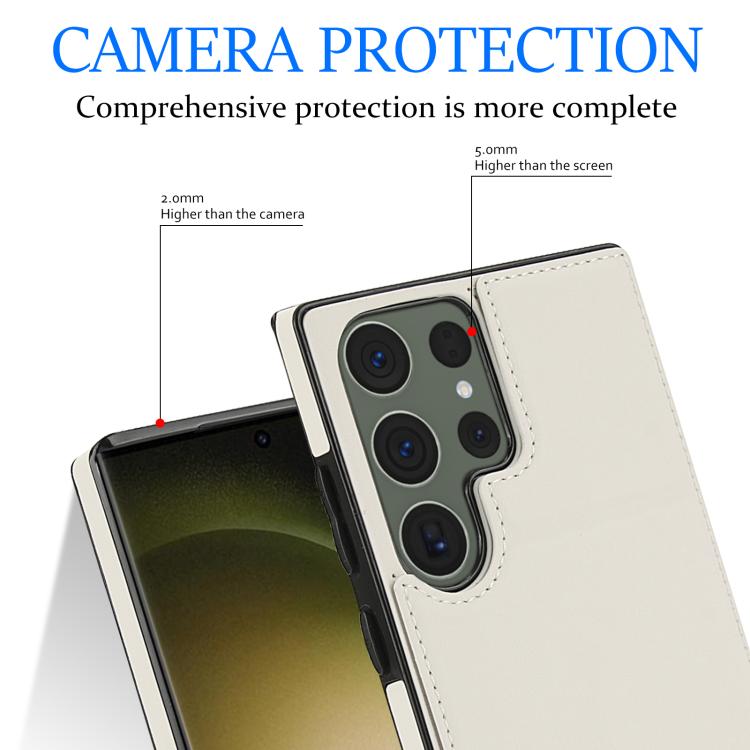 Tri-fold Holder Leather Phone Case with Card Slot, For Samsung Galaxy S23 Ultra 5G, For Samsung Galaxy S23+ 5G, For Samsung Galaxy S23 5G, For Samsung Galaxy S20 FE