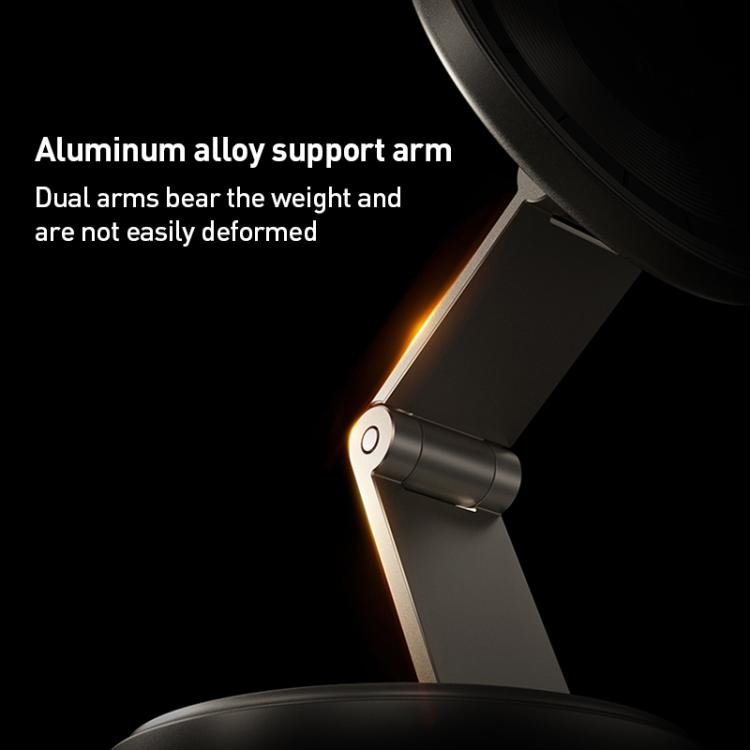 MOMAX CM30 Pac Mount Universal Transparent Magnetic Rotating Car Holder, CM30 (Dark Grey), CM30 (Titanium Gold)