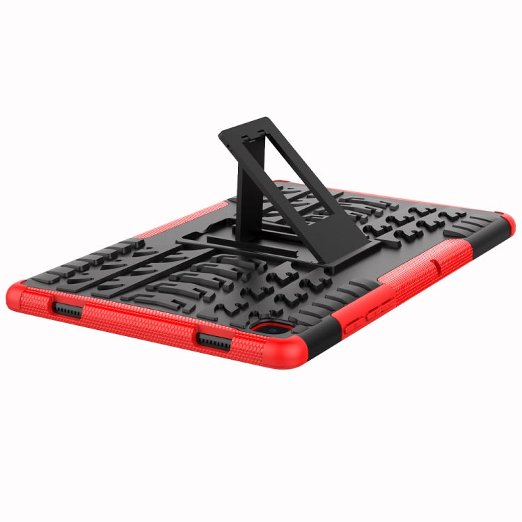 Tire Texture TPU+PC Shockproof Case with Holder, For Samsung Galaxy Tab A7 (2020) T500/T505