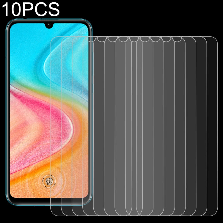 For Motorola Moto G9 Play / Moto G9 10pcs 0.26mm 9H 2.5D Tempered Glass Film