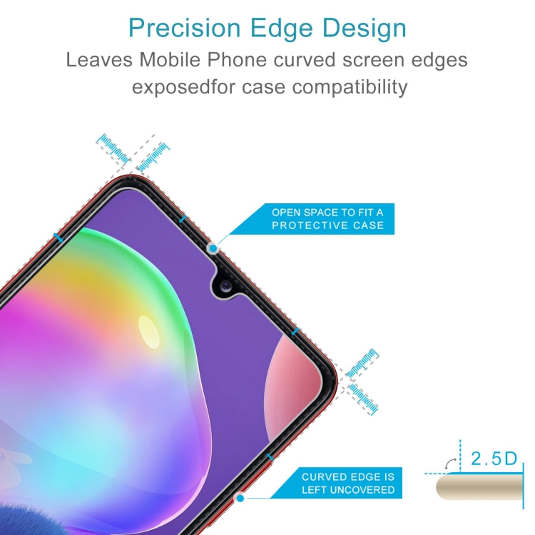 For Motorola Moto G9 Play / Moto G9 10pcs 0.26mm 9H 2.5D Tempered Glass Film