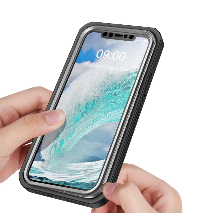Waterproof Dustproof Shockproof Transparent Acrylic Protective Case, For iPhone 12 Pro Max