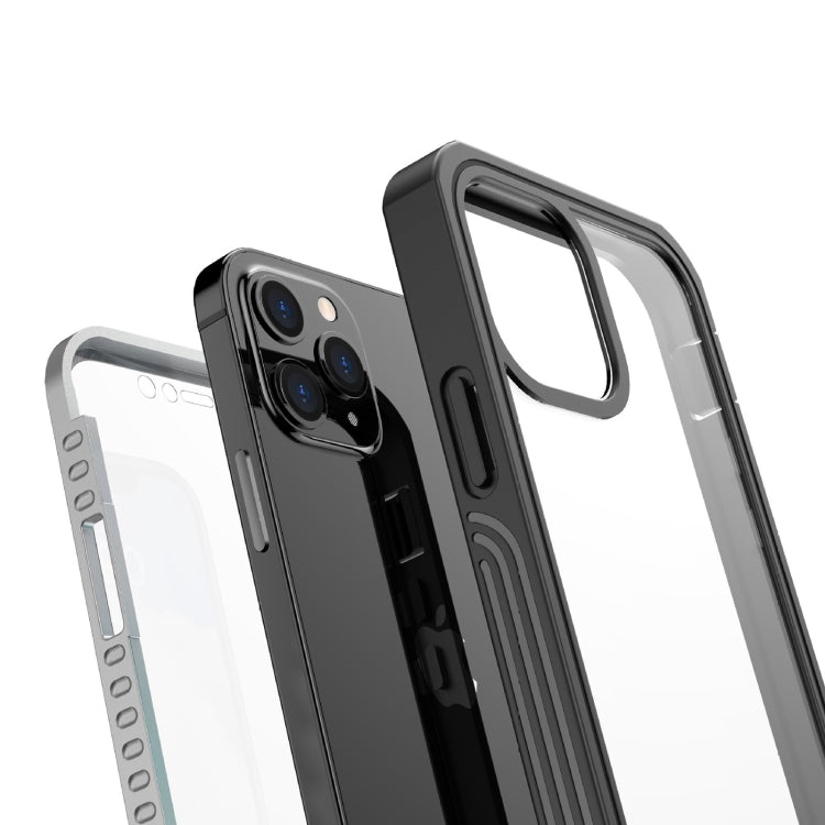 Waterproof Dustproof Shockproof Transparent Acrylic Protective Case, For iPhone 12 Pro Max