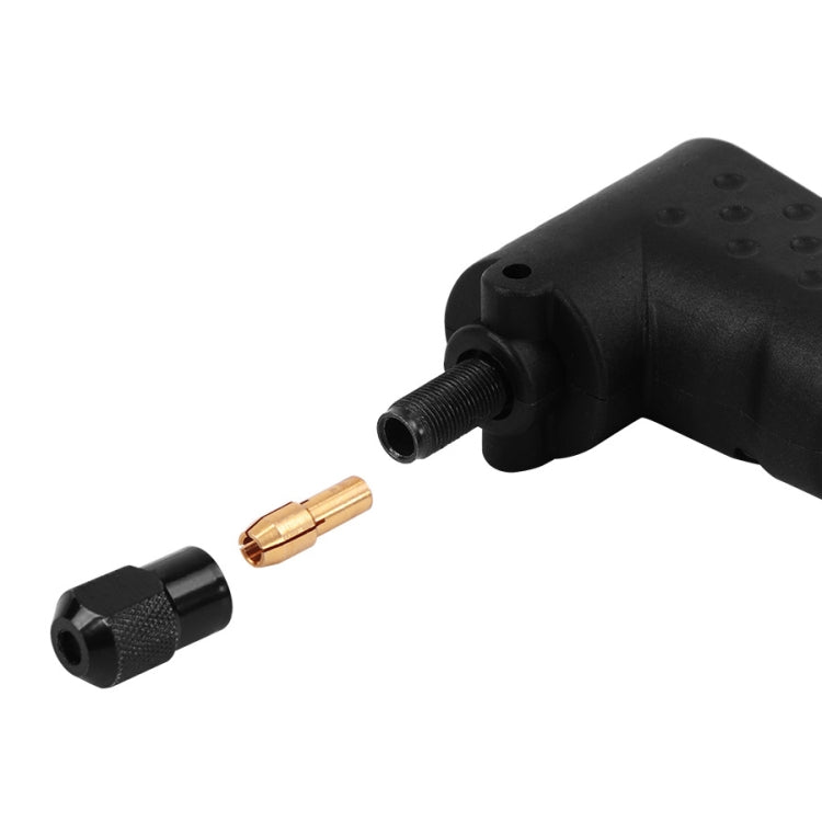 Right Angle Converter Rotary Tool Attachment fit for Original Dremel 4000 3000 275 Electric Grinder Accessory, Right Angle Converter