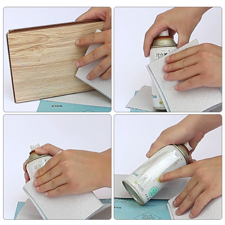 10pcs Grit 400 Wet And Dry Polishing Grinding Sandpaper,Size: 23 x 9cm, Grit 400
