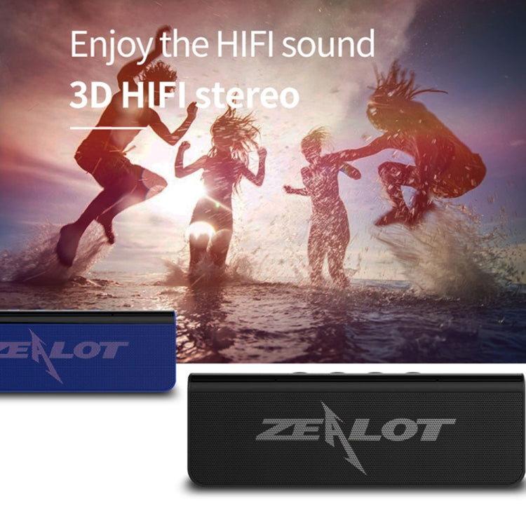 ZEALOT S31 10W 3D HiFi Stereo Wireless Bluetooth Speaker, Support Hands-free / USB / AUX / TF Card, S31