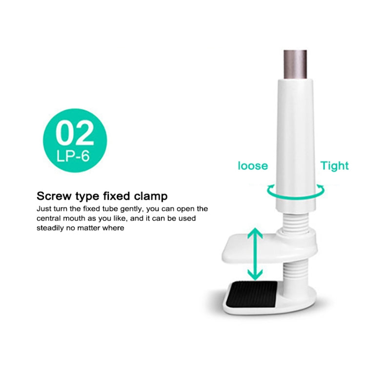 UBN-20 Universal 360 Degrees Rotating Detachable Three-stage Lazy Bracket Mobile Phone / Tablet Desktop Bracket, Three-stage Gold, Three-stage Grey, Three-stage Blue, Three-stage Silver, Three-stage Rose Gold