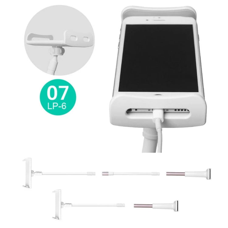 UBN-20 Universal 360 Degrees Rotating Detachable Three-stage Lazy Bracket Mobile Phone / Tablet Desktop Bracket, Three-stage Gold, Three-stage Grey, Three-stage Blue, Three-stage Silver, Three-stage Rose Gold