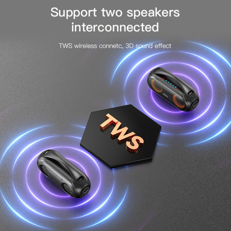 Yesido YSW19 Colorful RGB Portable Outdoor Bluetooth Speaker