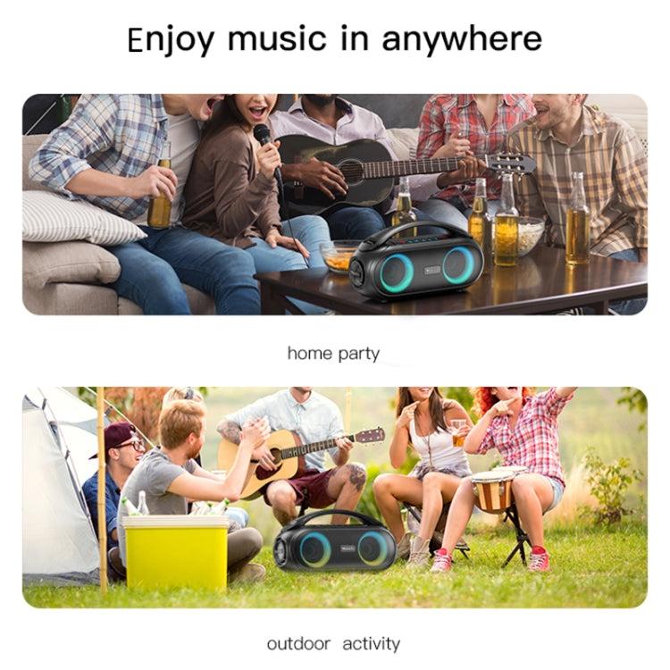 Yesido YSW19 Colorful RGB Portable Outdoor Bluetooth Speaker
