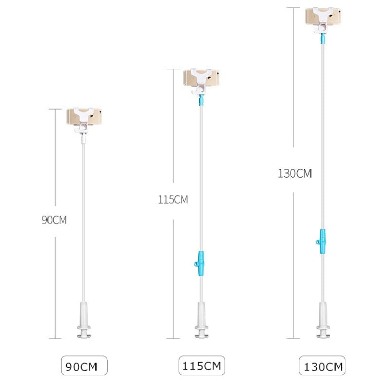 UBN-46 Regular Version Rotatable and Detachable Lazy Desktop Bedside Stand Mobile Phone Stand, Height: 90cm, 90cm White