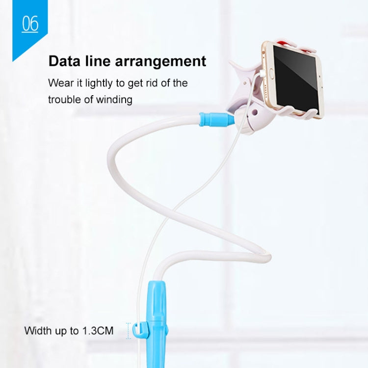UBN-46 Regular Version Rotatable and Detachable Lazy Desktop Bedside Stand Mobile Phone Stand, Height: 90cm, 90cm White