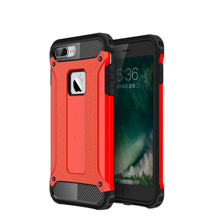 For iPhone 8 Plus & 7 Plus Tough Armor TPU + PC Combination Case, For iPhone 7 Plus