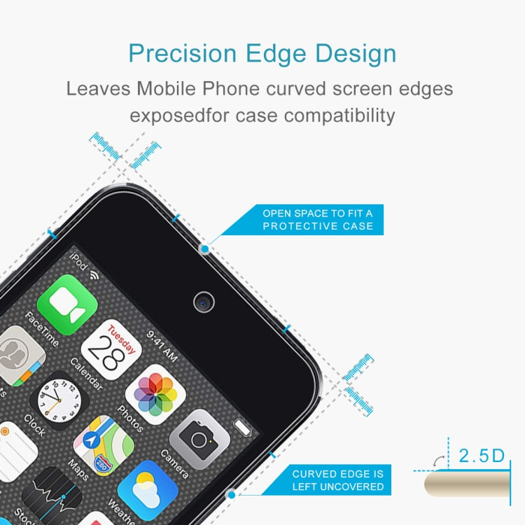 0.26mm 9H 2.5D Tempered Glass Film for iPod touch 7 / touch 6, For iPod touch 7(1 PC)