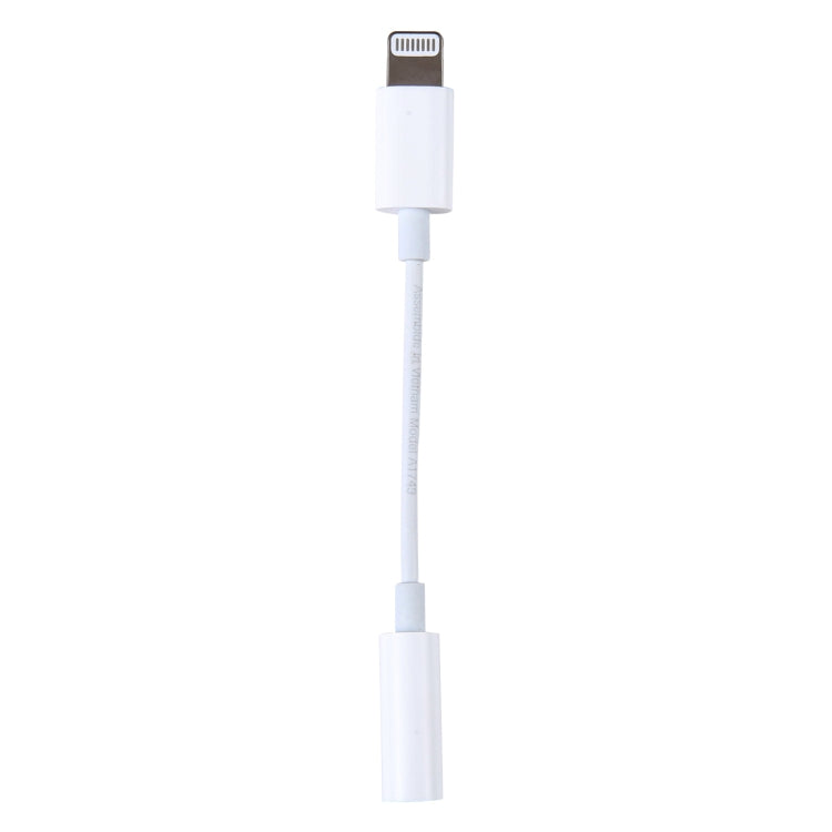 8 Pin to 3.5mm Earphone Interface Adapter, Support Calling