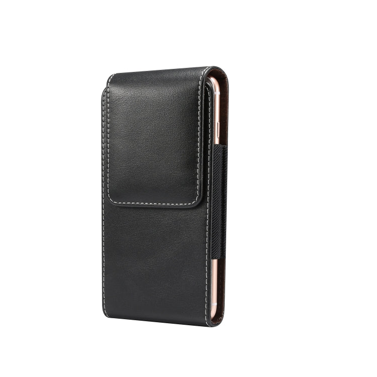 6.0 inch Universal Vertical Lambskin Texture Waist Bag for iPhone XS Max, Galaxy S10+, Huawei P30 Pro, For 6.0 inch
