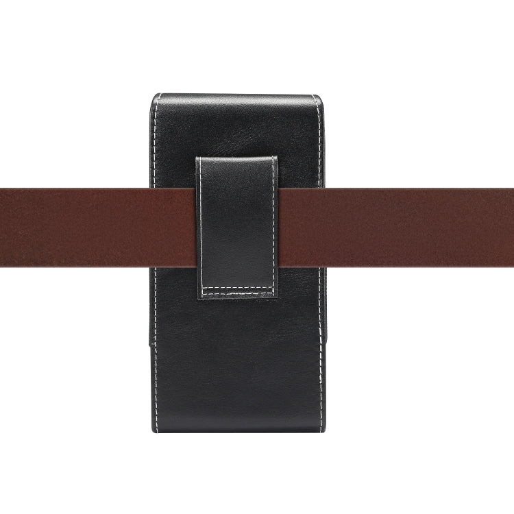 6.0 inch Universal Vertical Lambskin Texture Waist Bag for iPhone XS Max, Galaxy S10+, Huawei P30 Pro, For 6.0 inch