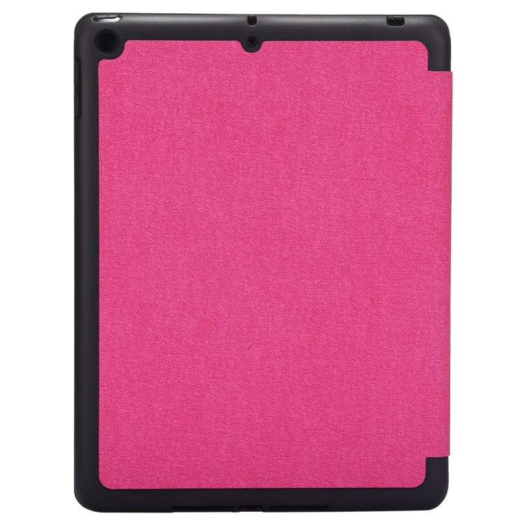 Cloth Texture Pattern Horizontal Flip Leather Case for iPad Pro 10.5 inch ,with Three-folding Holder & Pen Slots , For iPad Pro 10.5, For iPad Pro 10.5