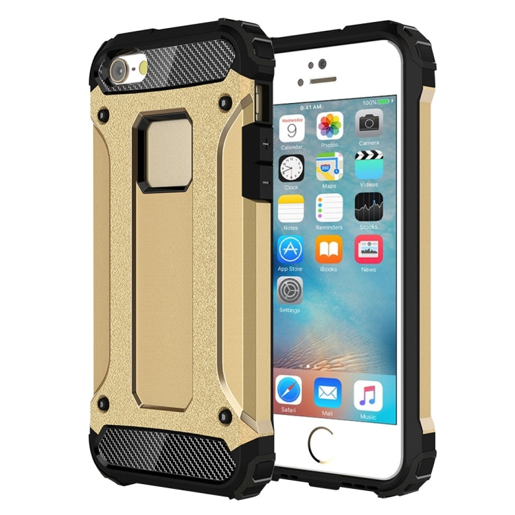 Tough Armor TPU + PC Combination Case for iPhone SE & 5 & 5s