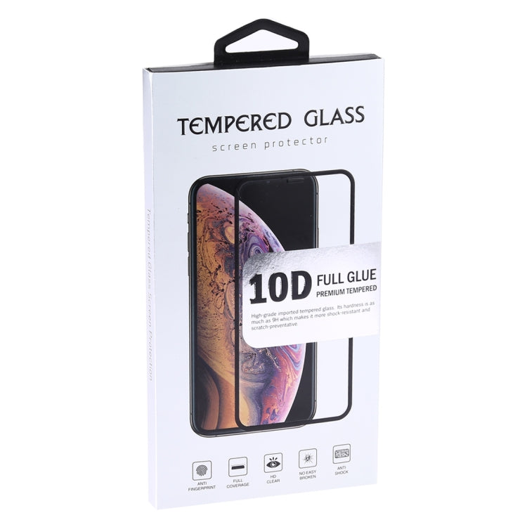 For iPhone XS Max 9H Explosion-proof Full Glue Full Screen Tempered Glass Film, For iPhone XS Max (10D) (1 PCS)