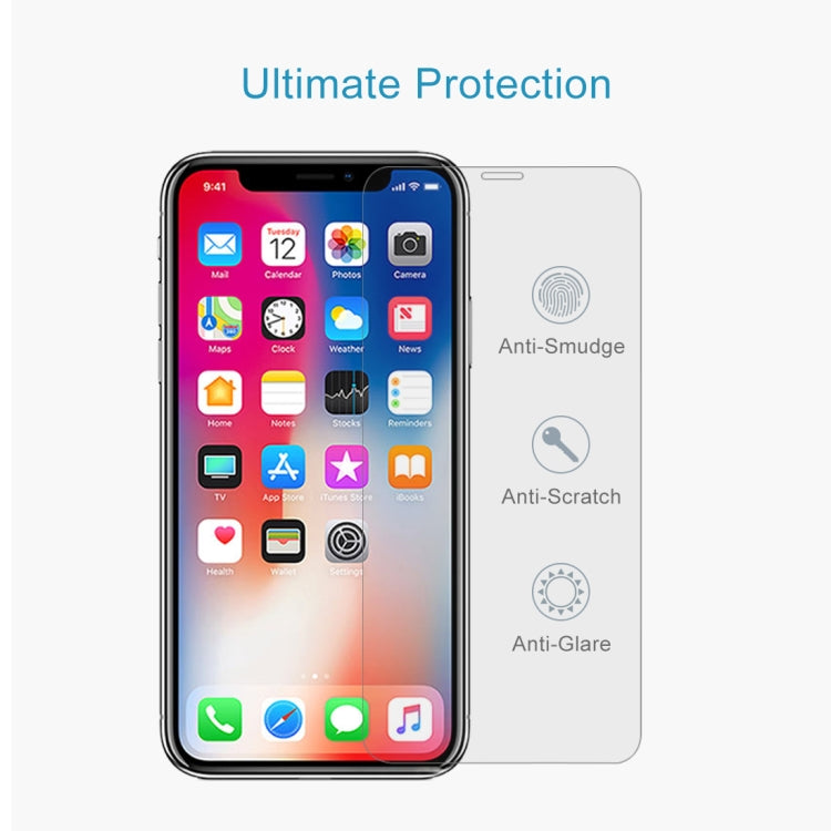For iPhone 11 Pro / XS / X 10pcs 0.3mm 2.5D 9H Tempered Glass Film, For iPhone 11 Pro / XS / X HD(10 PCS)