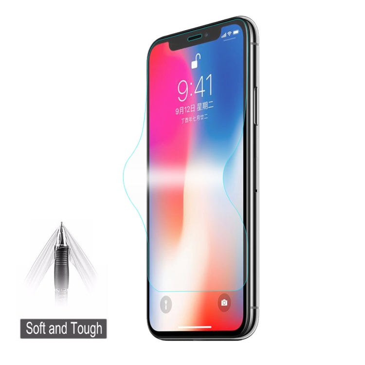 ENKAY Hat-Prince 0.1mm 3D Full Screen Protector Explosion-proof Hydrogel Film for iPhone XR , TPU+TPE+PET Material, iPhone XR