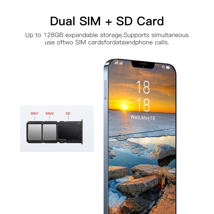 Face Identification, Android 6.0 Spreadtrum 7731G Quad Core, Network: 3G, Dual SIM, with 64GB TF Card, 2GB+8GB