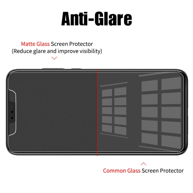 For iPhone XS Max / iPhone 11 Pro Max Matte Frosted Tempered Glass Film, For iPhone XS Max / iPhone 11 Pro Max(1 PC)