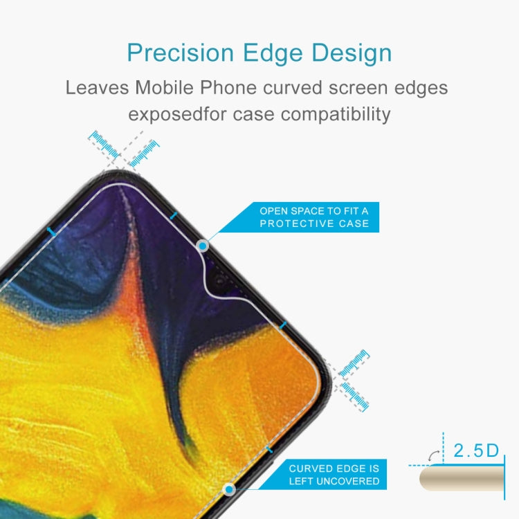 0.26mm 9H 2.5D Tempered Glass Film for Galaxy A30 / A30 JP