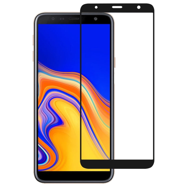Full Glue Full Cover Screen Protector Tempered Glass Film for Galaxy J6+ & J4+, For Galaxy J6+ & J4+