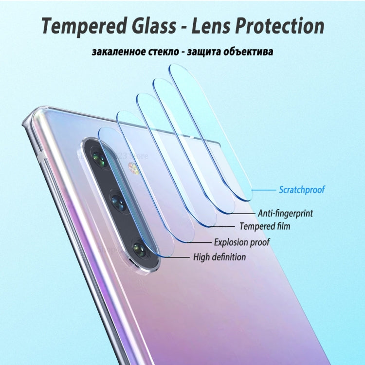 For Galaxy Note 10 Full Glue 3D Curved Edge Tempered Glass Film, Fingerprint Unlock Is Supported
