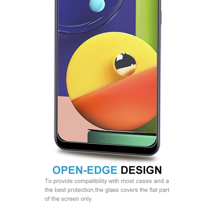 10 PCS For Galaxy A50s 2.5D Non-Full Screen Tempered Glass Film, For Galaxy A50s (2 PCS)