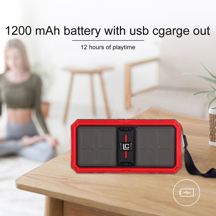 G36 DC 5V Portable Wireless Bluetooth Speaker with Hands-free Calling, Support USB & TF Card & 3.5mm Aux & FM, G36