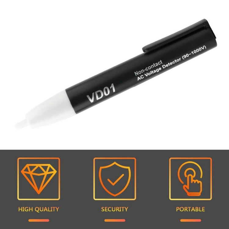 Voltage Detector Pen Non-Contact AC Electric Tester, Voltage Detector Pen