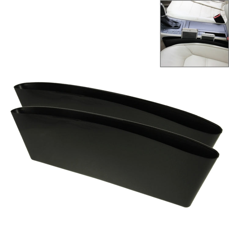 2 PCS Car Seat Gap Organizer, Black