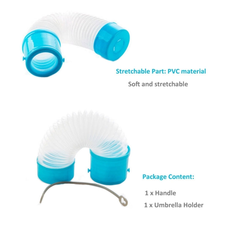 Waterproof Stretchable Car Umbrella Holder, Length: 11cm-65cm, Random Color Delivery, Waterproof Stretchable Car Umbrella Holder