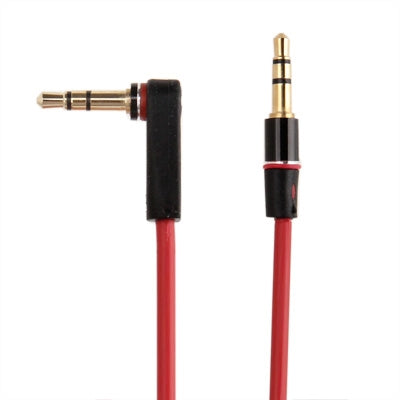 1.2m Aux Audio Cable 3.5mm Elbow Male to Straight Male, Compatible with Phones, Tablets, Headphones, MP3 Player, Car/Home Stereo & More