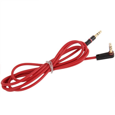 1.2m Aux Audio Cable 3.5mm Elbow Male to Straight Male, Compatible with Phones, Tablets, Headphones, MP3 Player, Car/Home Stereo & More