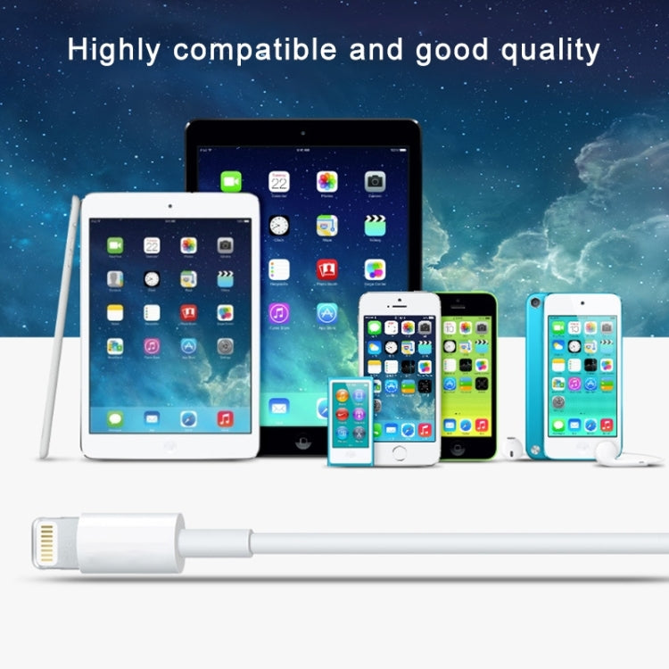 USB to 8 Pin Sync Data Charging Cable, Cable Length: 2m, 2m