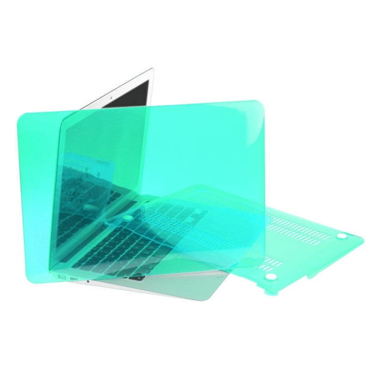 ENKAY for Macbook Air 13.3 inch (US Version) / A1369 / A1466 Hat-Prince 3 in 1 Crystal Hard Shell Plastic Protective Case with Keyboard Guard & Port Dust Plug