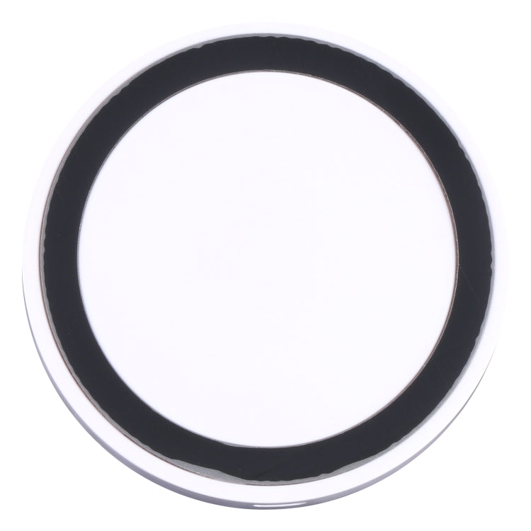 Universal QI Standard Round Wireless Charging Pad (White + Red), White + Black, Black + Blue, Black + Red, White, Black + White, Black + Orange, Grey+Black, White + Red