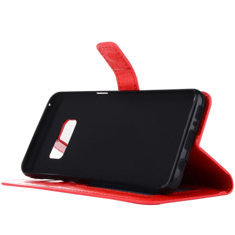 For Galaxy S8 Retro Crazy Horse Texture Horizontal Flip Leather Case with Holder & Card Slots & Wallet & Photo Frame, For Galaxy S8, For Samsung Galaxy S8, Galaxy S8