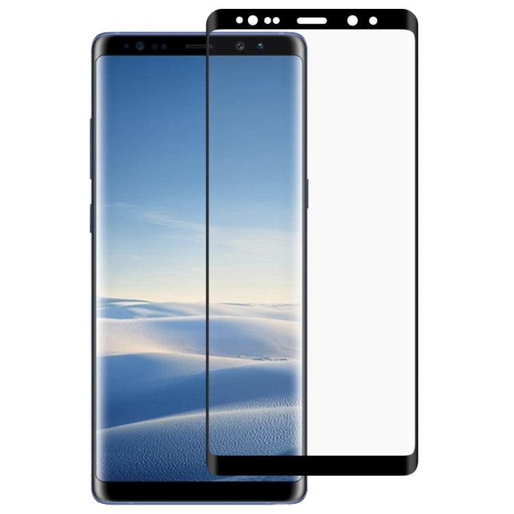 0.3mm 9H Surface Hardness 2.5D Curved Edge Full Screen Full Glue Tempered Glass Film for Galaxy Note8, For Galaxy Note8(1 PC)