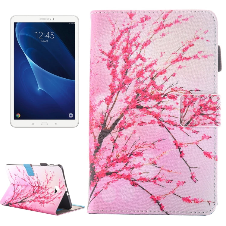 For Galaxy Tab A 10.1 (2016) / T580 Horizontal Flip Pattern Leather Case with Holder & Card Slots & Pen Slot, SAS2821A, SAS2821B, SAS2821C, SAS2821D, SAS2821E, SAS2821F, SAS2821G, SAS2821H