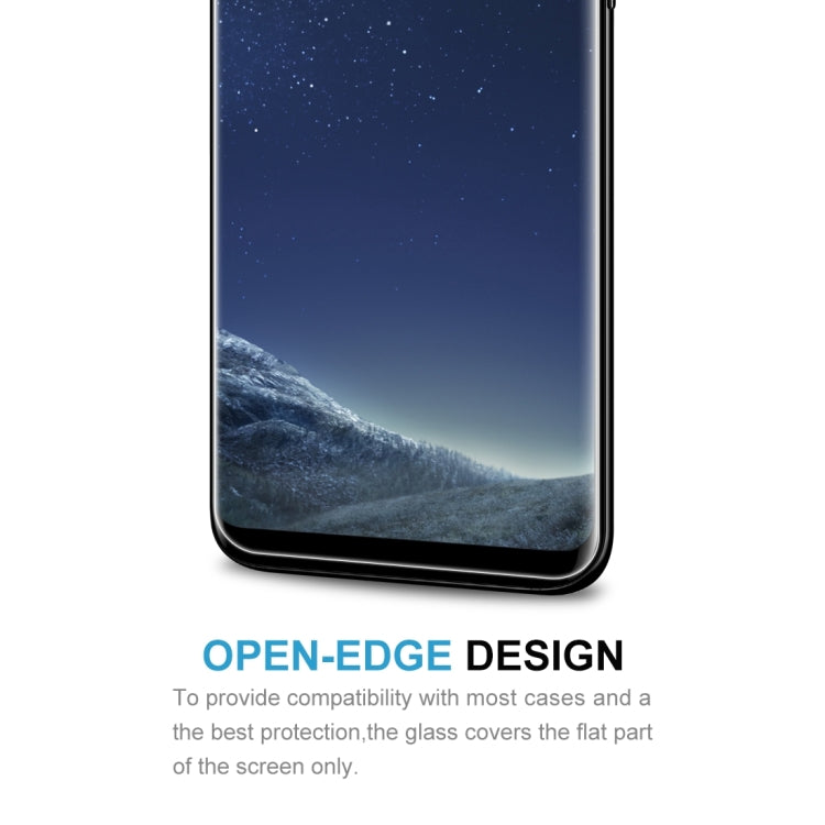 For Galaxy S8+ / G955 0.26mm 9H Surface Hardness 3D Explosion-proof Non-full Screen Curved Case Friendly Tempered Glass Film