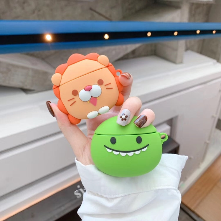 For Apple AirPods 1/2 Generation Universal Wireless Lion And Dinosaur Headphone Holder Bluetooth Protective Case