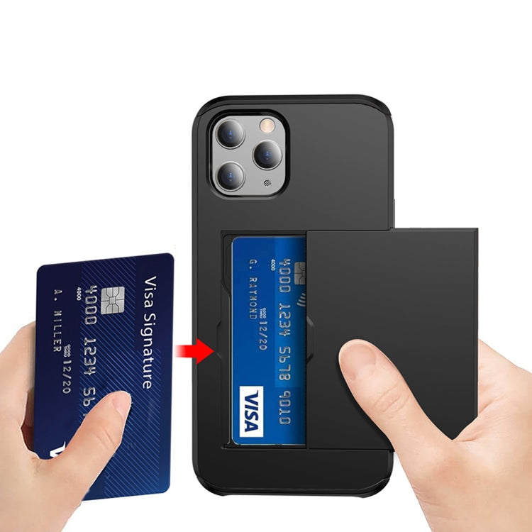 For iPhone 12 Pro 6.1 Shockproof Rugged Armor Protective Case with Card Slot