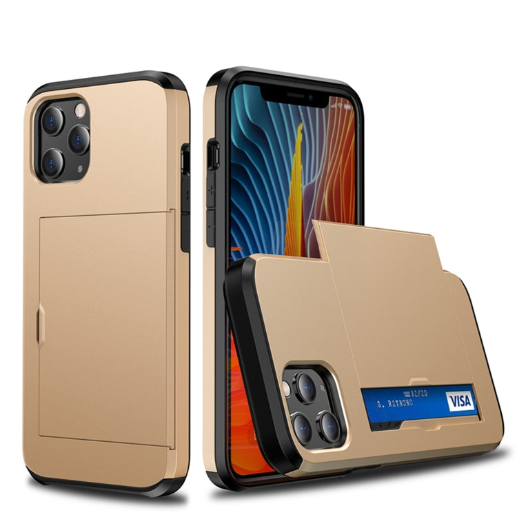 For iPhone 12 Pro 6.1 Shockproof Rugged Armor Protective Case with Card Slot